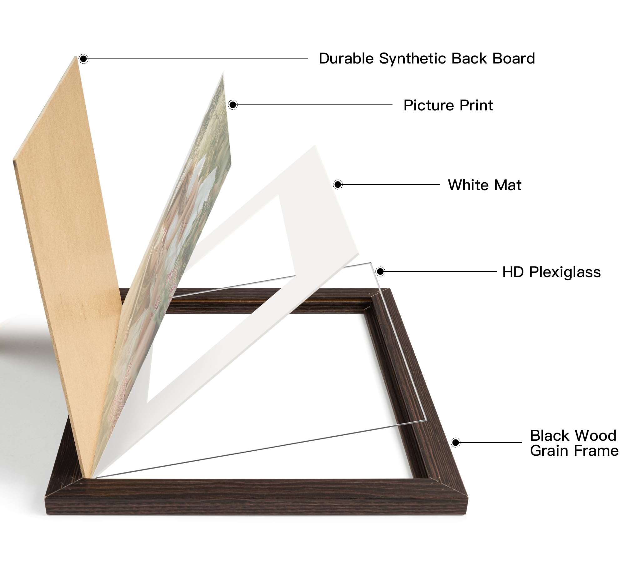 Amazon.com - Momentworth 20x24 Picture Frame with Mat for 16x20
